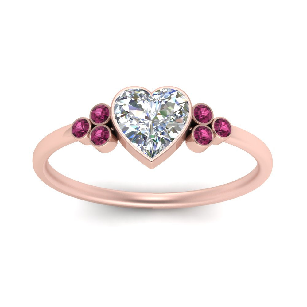 petite-bezel-set-heart-shaped-diamond-engagement-ring-with-pink-sapphire-in-rose-gold-FD9175HTRGSADRPIANGLE5-NL-RG