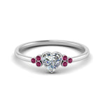 Load image into Gallery viewer, petite-bezel-set-heart-shaped-diamond-engagement-ring-with-pink-sapphire-in-white-gold-FD9175HTRGSADRPI-NL-WG
