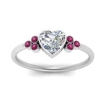 Load image into Gallery viewer, petite-bezel-set-heart-shaped-diamond-engagement-ring-with-pink-sapphire-in-white-gold-FD9175HTRGSADRPIANGLE5-NL-WG

