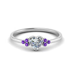 Load image into Gallery viewer, petite-bezel-set-heart-shaped-diamond-engagement-ring-with-purple-topaz-in-white-gold-FD9175HTRGVITO-NL-WG
