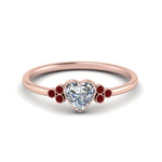Load image into Gallery viewer, petite-bezel-set-heart-shaped-diamond-engagement-ring-with-ruby-in-rose-gold-FD9175HTRGRUDR-NL-RG
