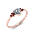 Load image into Gallery viewer, petite-bezel-set-heart-shaped-diamond-engagement-ring-with-ruby-in-rose-gold-FD9175HTRGRUDRANGLE2-NL-RG
