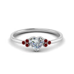 Load image into Gallery viewer, petite-bezel-set-heart-shaped-diamond-engagement-ring-with-ruby-in-white-gold-FD9175HTRGRUDR-NL-WG
