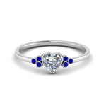 Load image into Gallery viewer, petite-bezel-set-heart-shaped-diamond-engagement-ring-with-sapphire-in-white-gold-FD9175HTRGSABL-NL-WG

