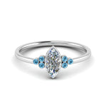 Load image into Gallery viewer, petite-bezel-set-marquise-cut-diamond-engagement-ring-with-blue-topaz-in-white-gold-FD9175MQRGICBLTO-NL-WG
