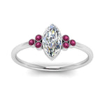 Load image into Gallery viewer, petite-bezel-set-marquise-cut-diamond-engagement-ring-with-pink-sapphire-in-white-gold-FD9175MQRGSADRPIANGLE5-NL-WG
