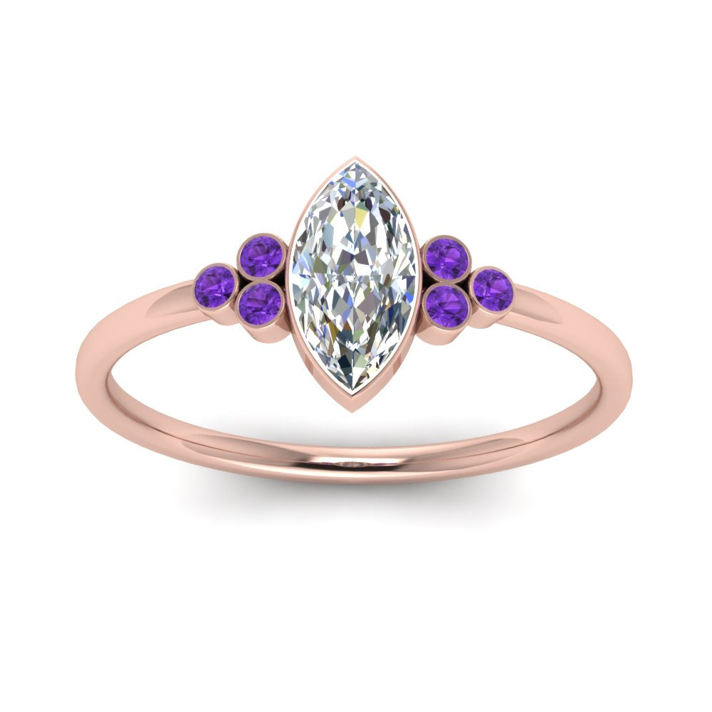 petite-bezel-set-marquise-cut-diamond-engagement-ring-with-purple-topaz-in-rose-gold-FD9175MQRGVITOANGLE5-NL-RG