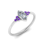 Load image into Gallery viewer, petite-bezel-set-marquise-cut-diamond-engagement-ring-with-purple-topaz-in-white-gold-FD9175MQRGVITOANGLE2-NL-WG
