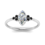 Load image into Gallery viewer, petite-bezel-set-marquise-cut-engagement-ring-with-black-diamond-in-white-gold-FD9175MQRGBLACKANGLE5-NL-WG
