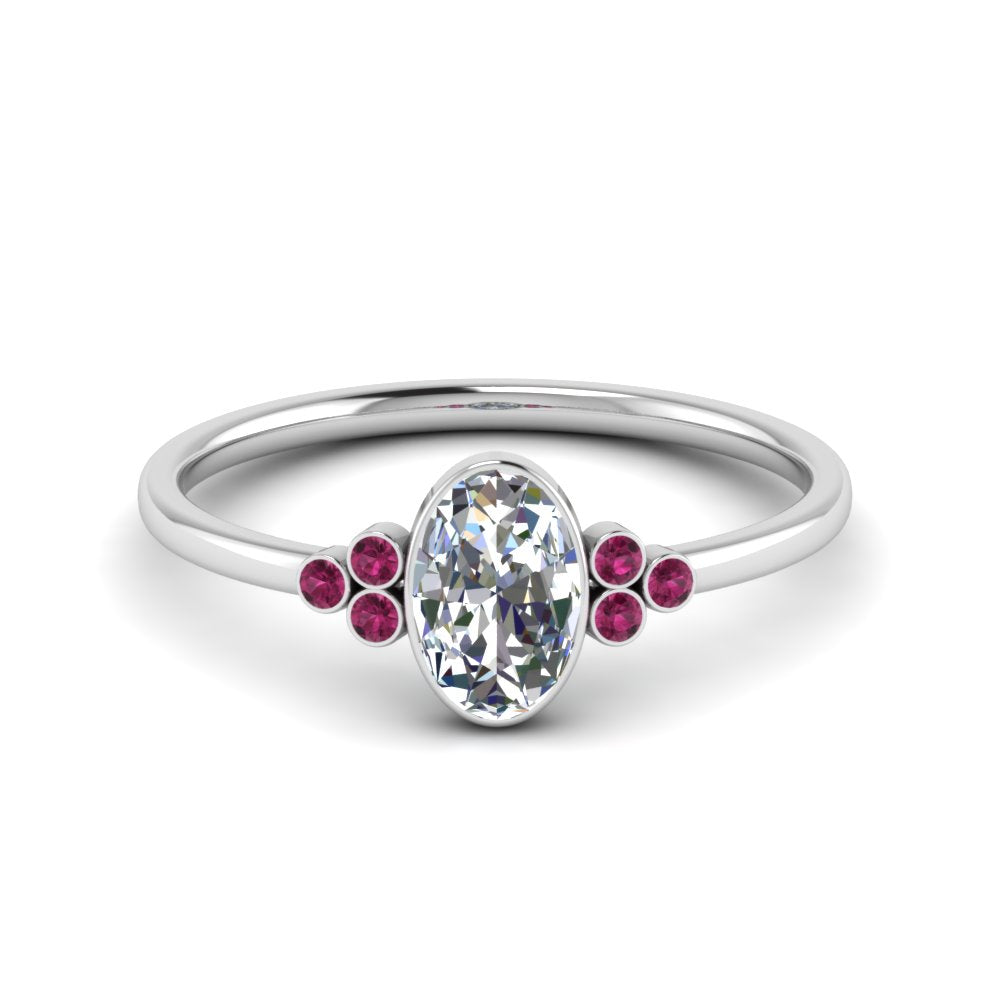 petite-bezel-set-oval-shaped-diamond-engagement-ring-with-pink-sapphire-in-white-gold-FD9175OVRGSADRPI-NL-WG