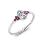 Load image into Gallery viewer, petite-bezel-set-oval-shaped-diamond-engagement-ring-with-pink-sapphire-in-white-gold-FD9175OVRGSADRPIANGLE2-NL-WG

