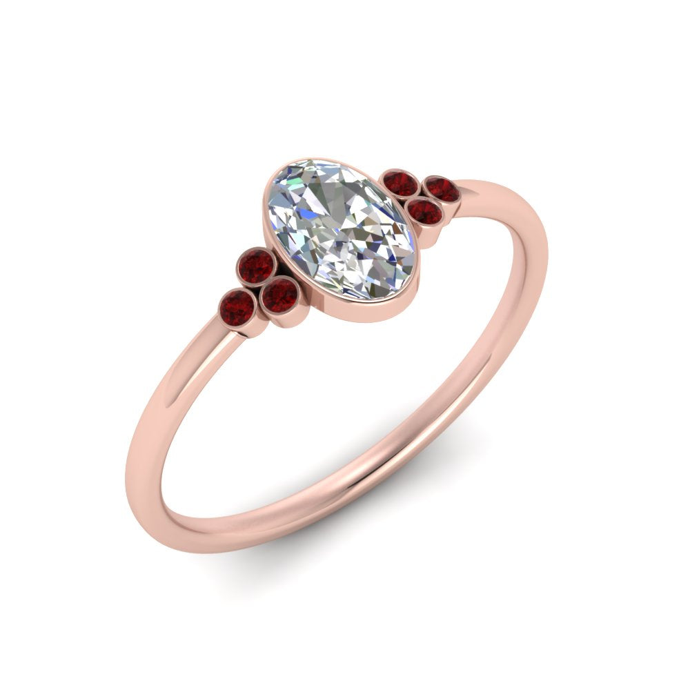petite-bezel-set-oval-shaped-diamond-engagement-ring-with-ruby-in-rose-gold-FD9175OVRGRUDRANGLE2-NL-RG