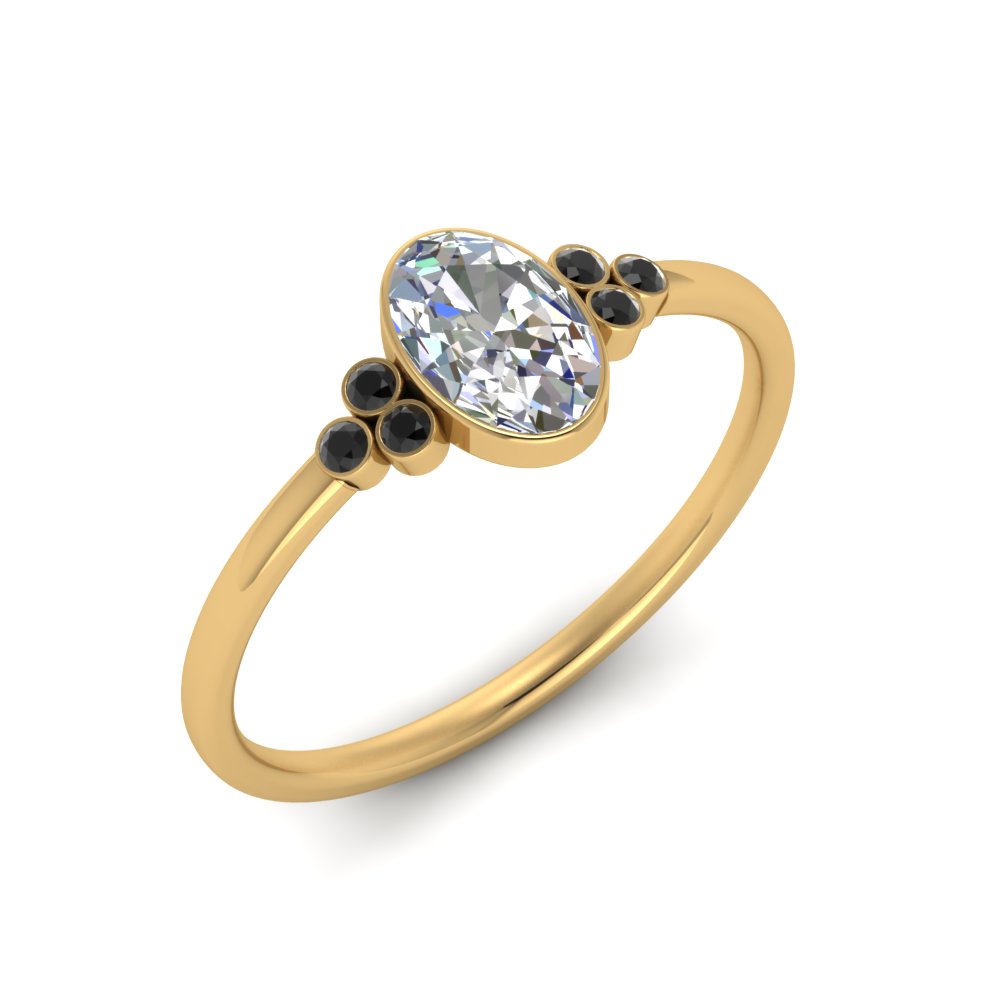 petite-bezel-set-oval-shaped-engagement-ring-with-black-diamond-in-yellow-gold-FD9175OVRGBLACKANGLE2-NL-YG