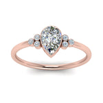 Load image into Gallery viewer, petite-bezel-set-pear-shaped-diamond-engagement-ring-in-rose-gold-FD9175PERANGLE5-NL-RG
