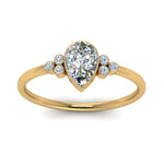 Load image into Gallery viewer, petite-bezel-set-pear-shaped-diamond-engagement-ring-in-yellow-gold-FD9175PERANGLE5-NL-YG
