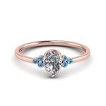 Load image into Gallery viewer, petite-bezel-set-pear-shaped-diamond-engagement-ring-with-blue-topaz-in-rose-gold-FD9175PERGICBLTO-NL-RG

