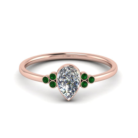 petite-bezel-set-pear-shaped-diamond-engagement-ring-with-emerald-in-rose-gold-FD9175PERGEMGR-NL-RG
