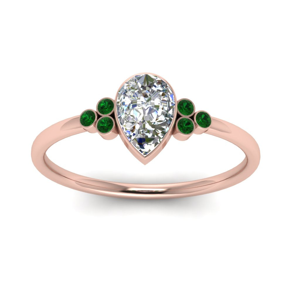petite-bezel-set-pear-shaped-diamond-engagement-ring-with-emerald-in-rose-gold-FD9175PERGEMGRANGLE5-NL-RG