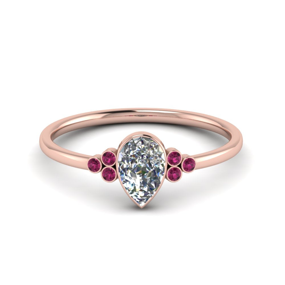petite-bezel-set-pear-shaped-diamond-engagement-ring-with-pink-sapphire-in-rose-gold-FD9175PERGSADRPI-NL-RG