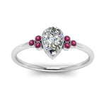 Load image into Gallery viewer, petite-bezel-set-pear-shaped-diamond-engagement-ring-with-pink-sapphire-in-white-gold-FD9175PERGSADRPIANGLE5-NL-WG
