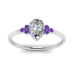 Load image into Gallery viewer, petite-bezel-set-pear-shaped-diamond-engagement-ring-with-purple-topaz-in-white-gold-FD9175PERGVITOANGLE5-NL-WG
