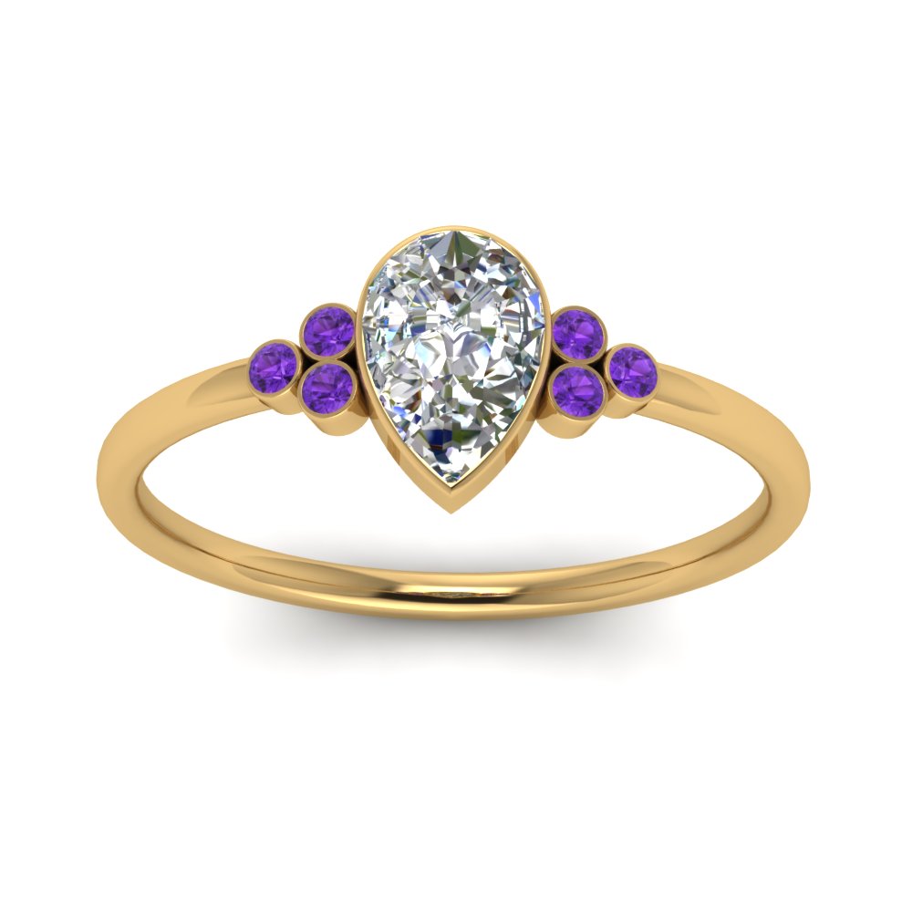 petite-bezel-set-pear-shaped-diamond-engagement-ring-with-purple-topaz-in-yellow-gold-FD9175PERGVITOANGLE5-NL-YG