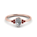 Load image into Gallery viewer, petite-bezel-set-pear-shaped-diamond-engagement-ring-with-ruby-in-rose-gold-FD9175PERGRUDR-NL-RG
