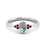 Load image into Gallery viewer, petite-bezel-set-pear-shaped-diamond-engagement-ring-with-ruby-in-white-gold-FD9175PERGRUDR-NL-WG
