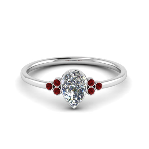 petite-bezel-set-pear-shaped-diamond-engagement-ring-with-ruby-in-white-gold-FD9175PERGRUDR-NL-WG