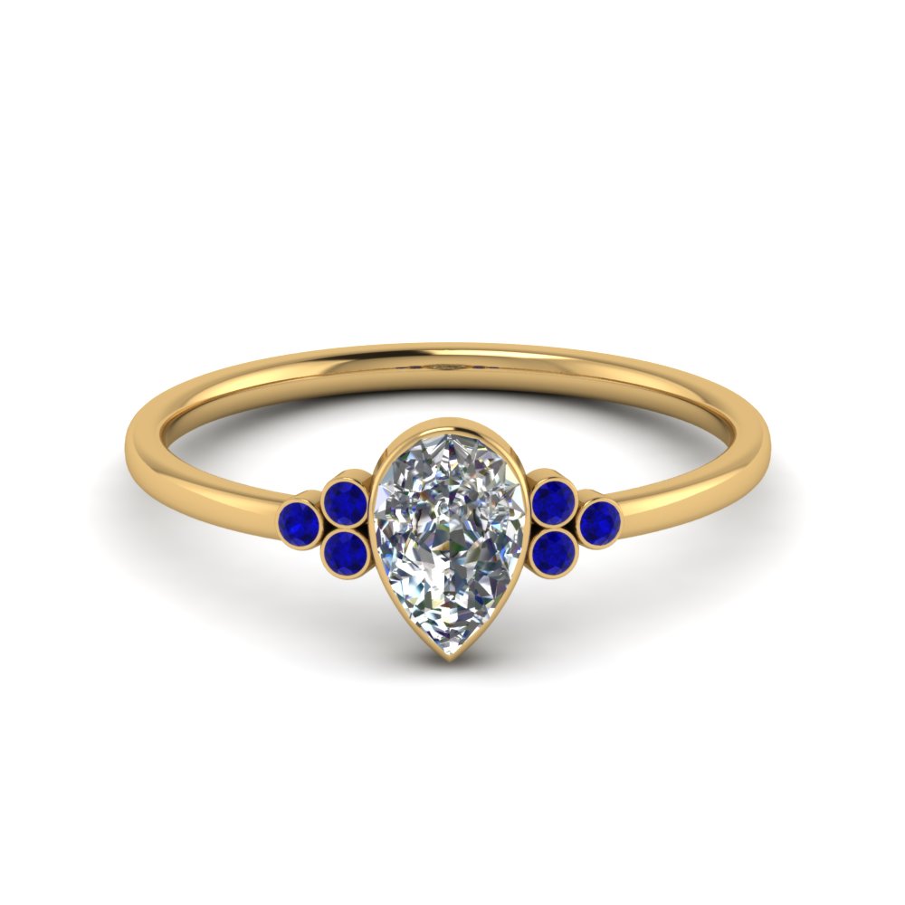 petite-bezel-set-pear-shaped-diamond-engagement-ring-with-sapphire-in-yellow-gold-FD9175PERGSABL-NL-YG