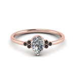 Load image into Gallery viewer, petite-bezel-set-pear-shaped-engagement-ring-with-black-diamond-in-rose-gold-FD9175PERGBLACK-NL-RG
