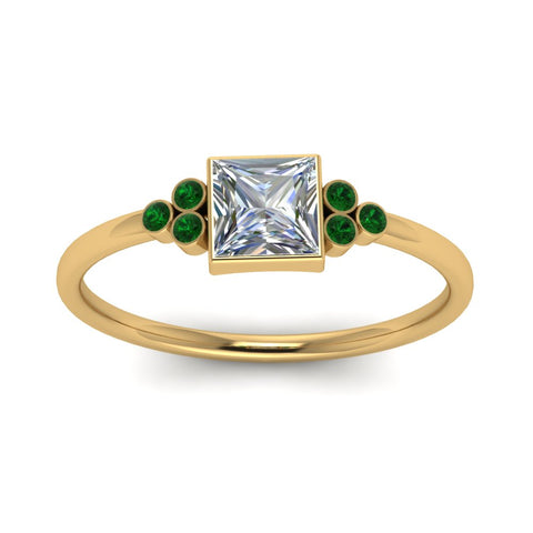 petite-bezel-set-princess-cut-diamond-engagement-ring-with-emerald-in-yellow-gold-FD9175PRRGEMGRANGLE5-NL-YG