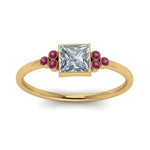 petite-bezel-set-princess-cut-diamond-engagement-ring-with-pink-sapphire-in-yellow-gold-FD9175PRRGSADRPIANGLE5-NL-YG