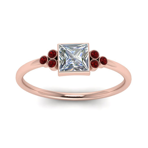 petite-bezel-set-princess-cut-diamond-engagement-ring-with-ruby-in-rose-gold-FD9175PRRGRUDRANGLE5-NL-RG