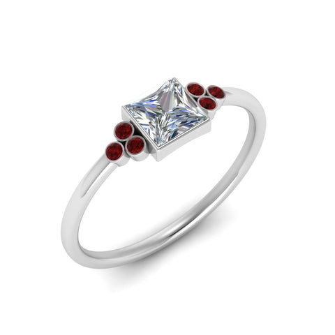 petite-bezel-set-princess-cut-diamond-engagement-ring-with-ruby-in-white-gold-FD9175PRRGRUDRANGLE2-NL-WG