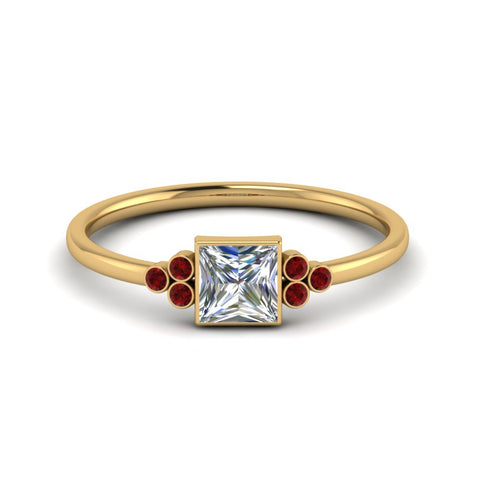 petite-bezel-set-princess-cut-diamond-engagement-ring-with-ruby-in-yellow-gold-FD9175PRRGRUDR-NL-YG