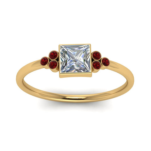 petite-bezel-set-princess-cut-diamond-engagement-ring-with-ruby-in-yellow-gold-FD9175PRRGRUDRANGLE5-NL-YG