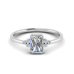Load image into Gallery viewer, petite-bezel-set-radiant-cut-diamond-engagement-ring-in-white-gold-FD9175RAR-NL-WG
