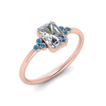Load image into Gallery viewer, petite-bezel-set-radiant-cut-diamond-engagement-ring-with-blue-topaz-in-rose-gold-FD9175RARGICBLTOANGLE2-NL-RG

