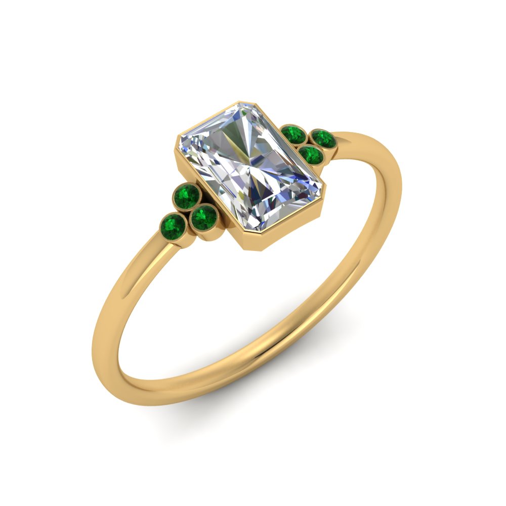 petite-bezel-set-radiant-cut-diamond-engagement-ring-with-emerald-in-yellow-gold-FD9175RARGEMGRANGLE2-NL-YG