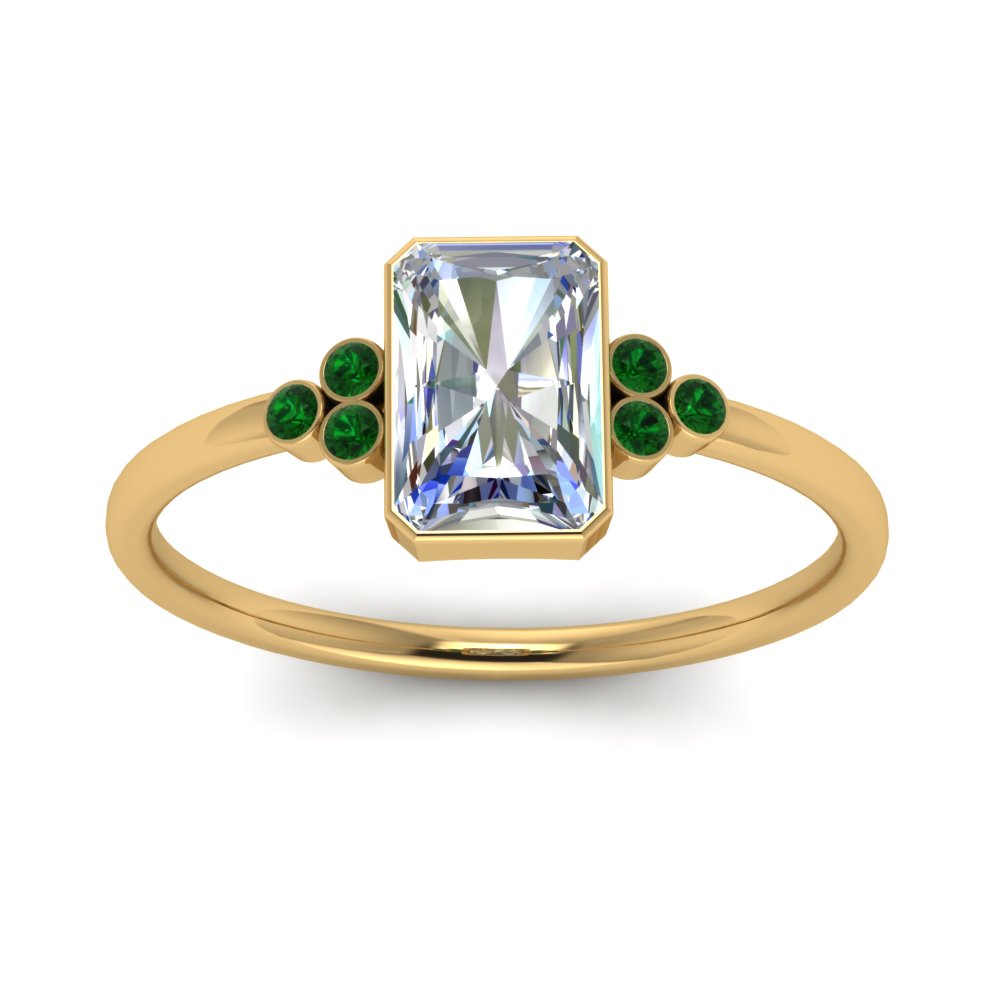petite-bezel-set-radiant-cut-diamond-engagement-ring-with-emerald-in-yellow-gold-FD9175RARGEMGRANGLE5-NL-YG