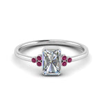 Load image into Gallery viewer, petite-bezel-set-radiant-cut-diamond-engagement-ring-with-pink-sapphire-in-white-gold-FD9175RARGSADRPI-NL-WG
