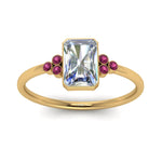 Load image into Gallery viewer, petite-bezel-set-radiant-cut-diamond-engagement-ring-with-pink-sapphire-in-yellow-gold-FD9175RARGSADRPIANGLE5-NL-YG
