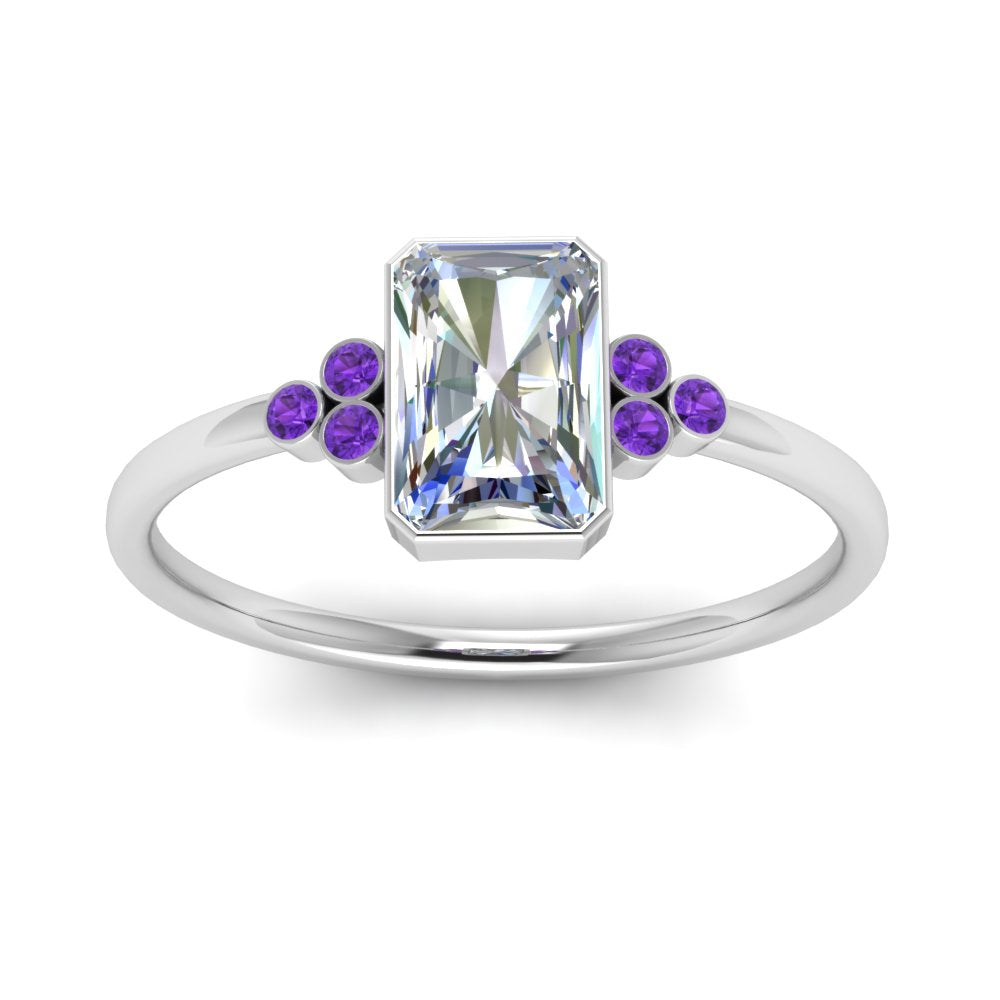 petite-bezel-set-radiant-cut-diamond-engagement-ring-with-purple-topaz-in-white-gold-FD9175RARGVITOANGLE5-NL-WG