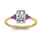 Load image into Gallery viewer, petite-bezel-set-radiant-cut-diamond-engagement-ring-with-purple-topaz-in-yellow-gold-FD9175RARGVITOANGLE5-NL-YG
