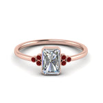 Load image into Gallery viewer, petite-bezel-set-radiant-cut-diamond-engagement-ring-with-ruby-in-rose-gold-FD9175RARGRUDR-NL-RG
