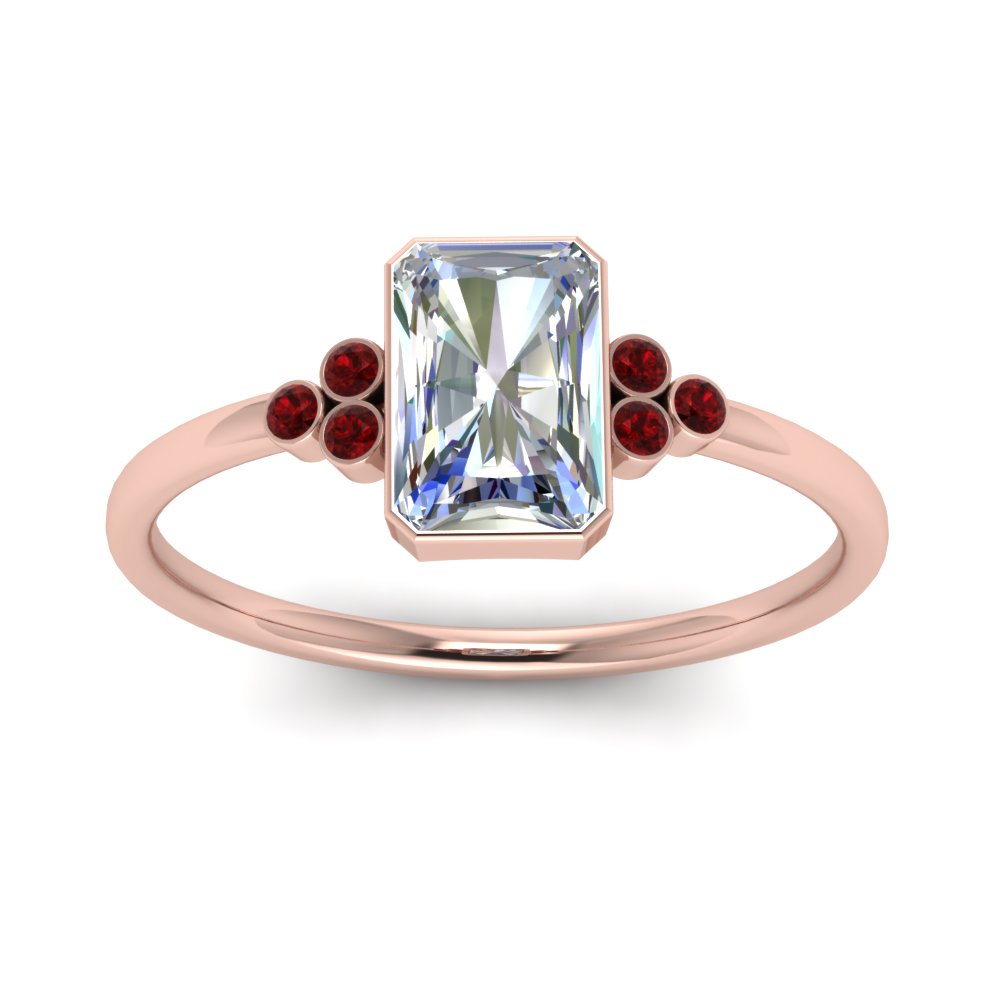 petite-bezel-set-radiant-cut-diamond-engagement-ring-with-ruby-in-rose-gold-FD9175RARGRUDRANGLE5-NL-RG
