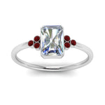 Load image into Gallery viewer, petite-bezel-set-radiant-cut-diamond-engagement-ring-with-ruby-in-white-gold-FD9175RARGRUDRANGLE5-NL-WG
