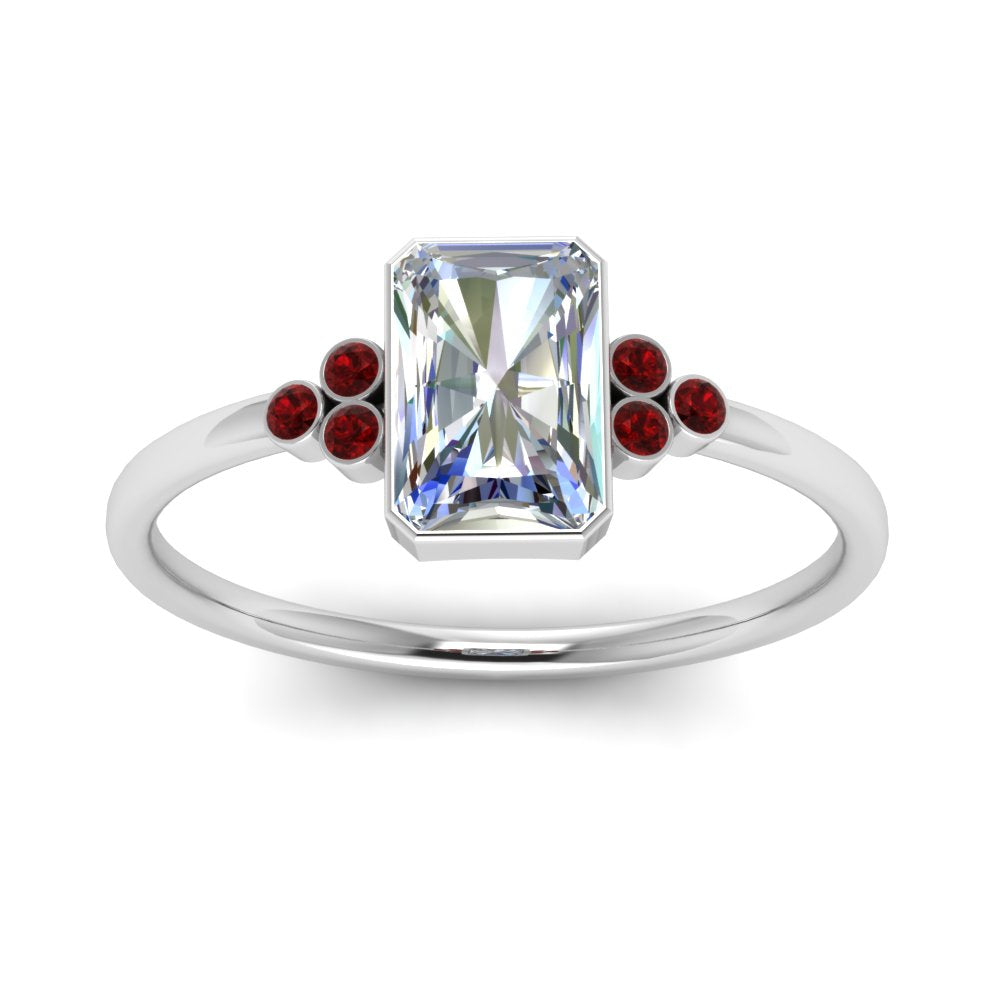 petite-bezel-set-radiant-cut-diamond-engagement-ring-with-ruby-in-white-gold-FD9175RARGRUDRANGLE5-NL-WG