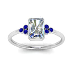 Load image into Gallery viewer, petite-bezel-set-radiant-cut-diamond-engagement-ring-with-sapphire-in-white-gold-FD9175RARGSABLANGLE5-NL-WG
